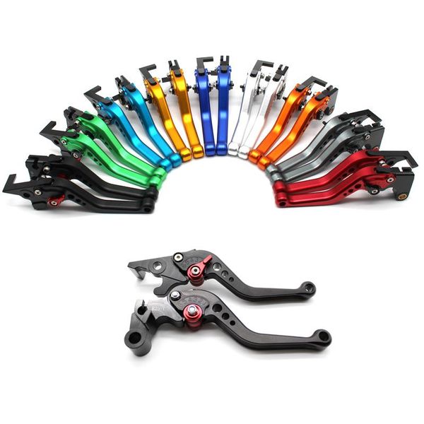 motorcycle brakes short/long brake clutch levers for 675 street triple rocket iii /classic/roadster adjustable