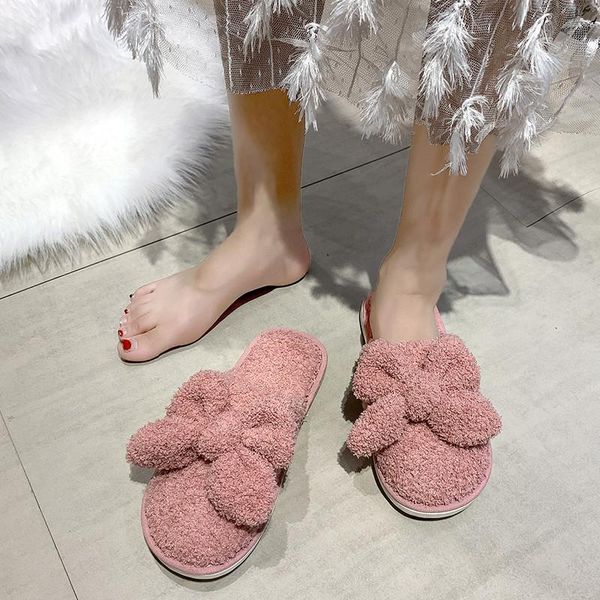 slippers for women with plush bow decoration flats heel basic size 36-41 2021 fashion winter keep warm shoes, Black
slippers for women with plush bow decoration flats heel basic size 36-41 2021 fashion winter keep warm shoes, Black