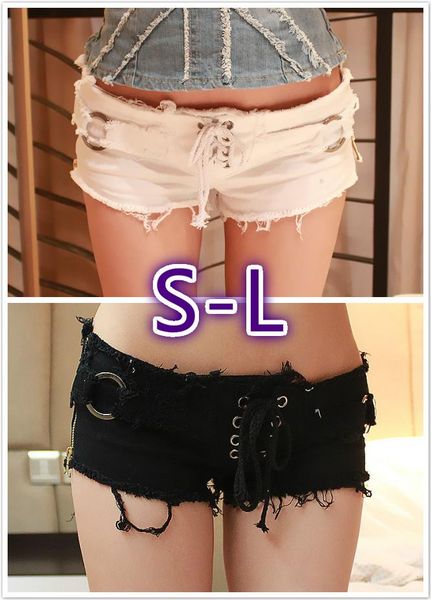 summer women high waisted tassel elastic lace up bandage shorts pants denim short black ripped jeans women's, White;black
summer women high waisted tassel elastic lace up bandage shorts pants denim short black ripped jeans women's, White;black