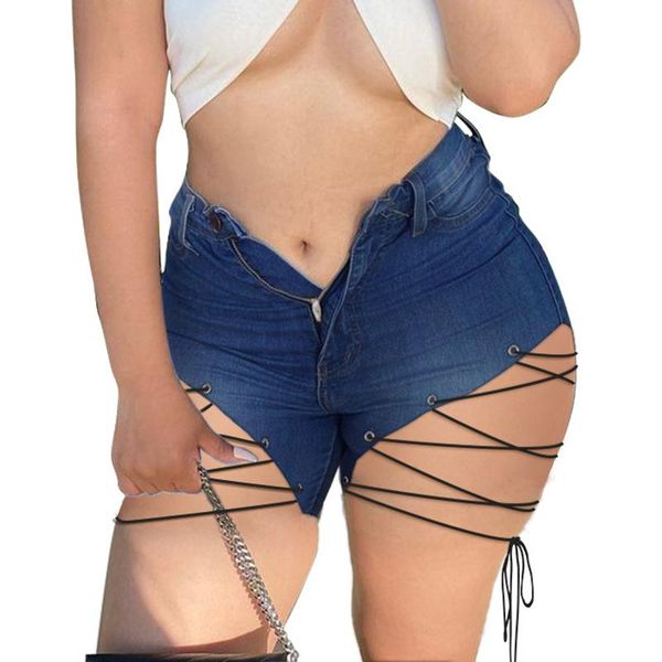 women's jeans summer women denim shorts low waist lace up bandage pants ladies skinny legs strappy hollow out bikini 5xl, Blue
women's jeans summer women denim shorts low waist lace up bandage pants ladies skinny legs strappy hollow out bikini 5xl, Blue