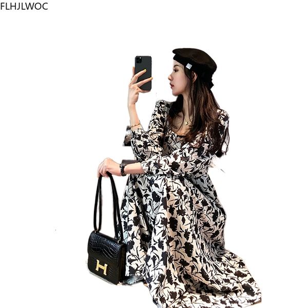 casual dresses design gentle french womens spring high steet style long sleeve a line floral printed fashion square neck chic o195, Black;gray
casual dresses design gentle french womens spring high steet style long sleeve a line floral printed fashion square neck chic o195, Black;gray