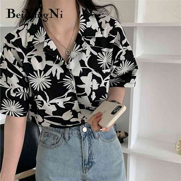 fashion oversized blouses ladies floral printed vintage retro casual harajuku shirts female black buttons blusas 210506, White
fashion oversized blouses ladies floral printed vintage retro casual harajuku shirts female black buttons blusas 210506, White