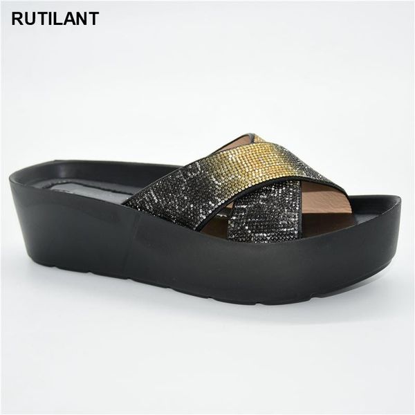 dress shoes italian women's wedding decorated with metal african party high heels style nigeria banquet, Black
dress shoes italian women's wedding decorated with metal african party high heels style nigeria banquet, Black