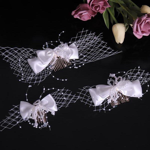 hair clips & barrettes 3 pcs white bow knot combs veil simulated pearl gold comb wedding accessories bridal women jewelry grid ribbon, Golden;silver
hair clips & barrettes 3 pcs white bow knot combs veil simulated pearl gold comb wedding accessories bridal women jewelry grid ribbon, Golden;silver