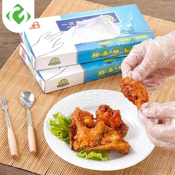 disposable gloves 100/200pcs plastic clear eco-friendly for kitchen cooking industrial restaurant cleaning gy
disposable gloves 100/200pcs plastic clear eco-friendly for kitchen cooking industrial restaurant cleaning gy