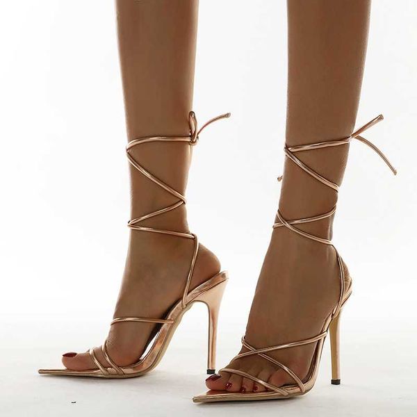 crystal solid gold thin heel pointed peep toe women sandals cross strap lace up summer dress shoes for lady casual dating, Black
crystal solid gold thin heel pointed peep toe women sandals cross strap lace up summer dress shoes for lady casual dating, Black