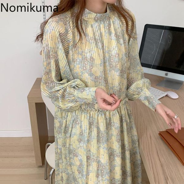 nomikuma korean tie dye woman dress puff sleeve stand neck causal a-line vestidos femme korea chic spring dresses 6g250 casual, Black;gray
nomikuma korean tie dye woman dress puff sleeve stand neck causal a-line vestidos femme korea chic spring dresses 6g250 casual, Black;gray