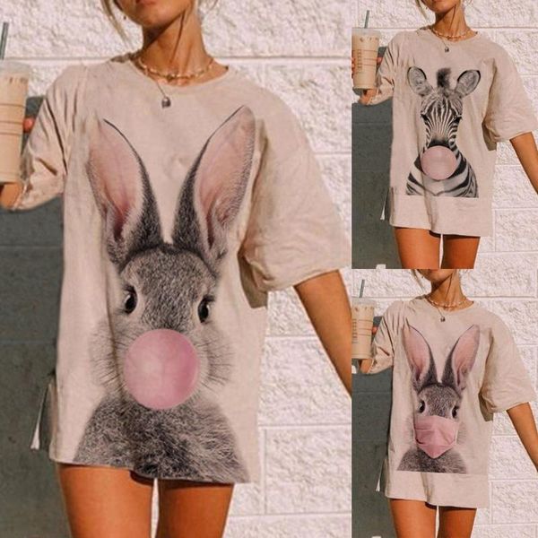 women's animal print summer cartoon casual punk harajuku vintage fun fashion ins cute sweet loose big size s-2xl t-shirt, White
women's animal print summer cartoon casual punk harajuku vintage fun fashion ins cute sweet loose big size s-2xl t-shirt, White