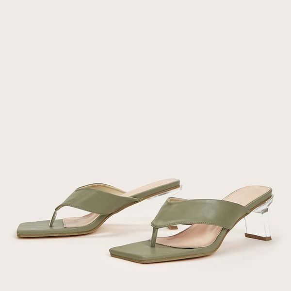 slippers 2021 summer female flip flops high heels shoes ladies fashion women pumps slides square heel woman, Black
slippers 2021 summer female flip flops high heels shoes ladies fashion women pumps slides square heel woman, Black