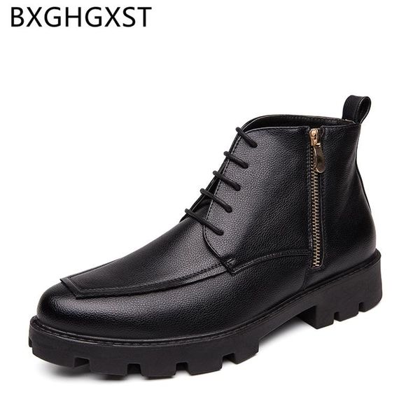dress shoes ankle boots men office elevator for leather 2021 coiffeur italian business mens casual brand, Black
dress shoes ankle boots men office elevator for leather 2021 coiffeur italian business mens casual brand, Black