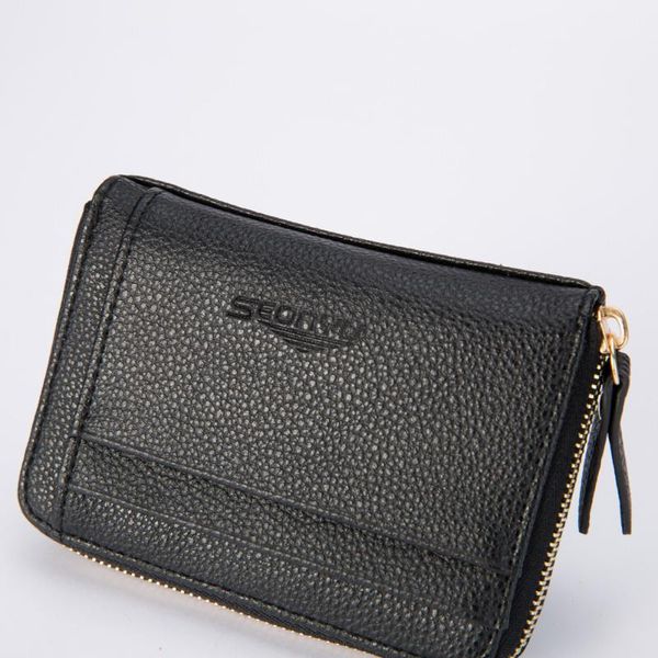 wallets 25# men business wallet card purse vintage leather id pockets short slim male zipper coin purses, Red;black
wallets 25# men business wallet card purse vintage leather id pockets short slim male zipper coin purses, Red;black