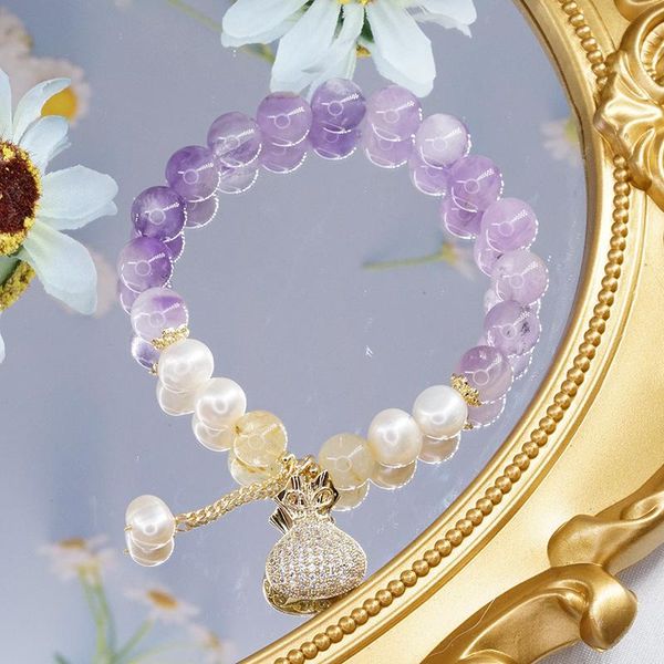chinese style lucky bag pearl heart-shaped watermelon bracelet female ethnic for women charm bracelets, Golden;silver
chinese style lucky bag pearl heart-shaped watermelon bracelet female ethnic for women charm bracelets, Golden;silver