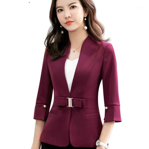 women's suits & blazers 2021 half collar business casual fashion temperament ol slim sleeve jacket coat women size large blazer femme f, White;black
women's suits & blazers 2021 half collar business casual fashion temperament ol slim sleeve jacket coat women size large blazer femme f, White;black