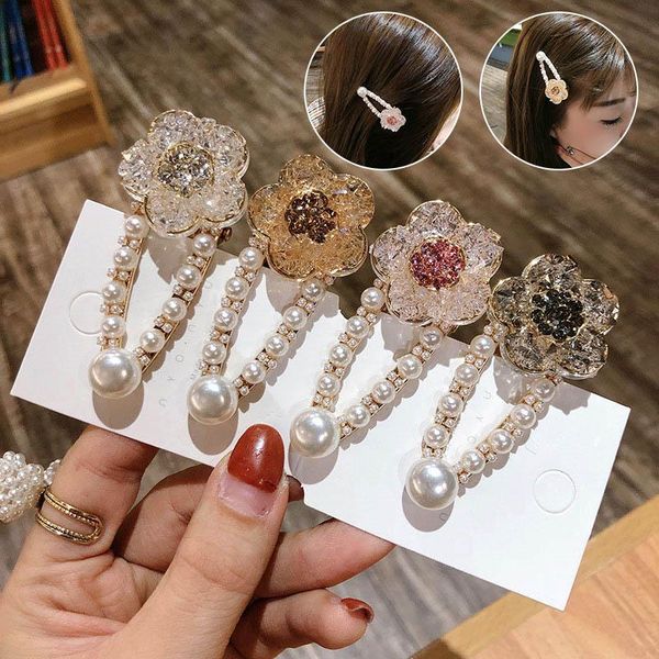 hair clips & barrettes pearl clip women elegant crystal flower lace barrette hairpin stick accessories ea, Golden;silver
hair clips & barrettes pearl clip women elegant crystal flower lace barrette hairpin stick accessories ea, Golden;silver