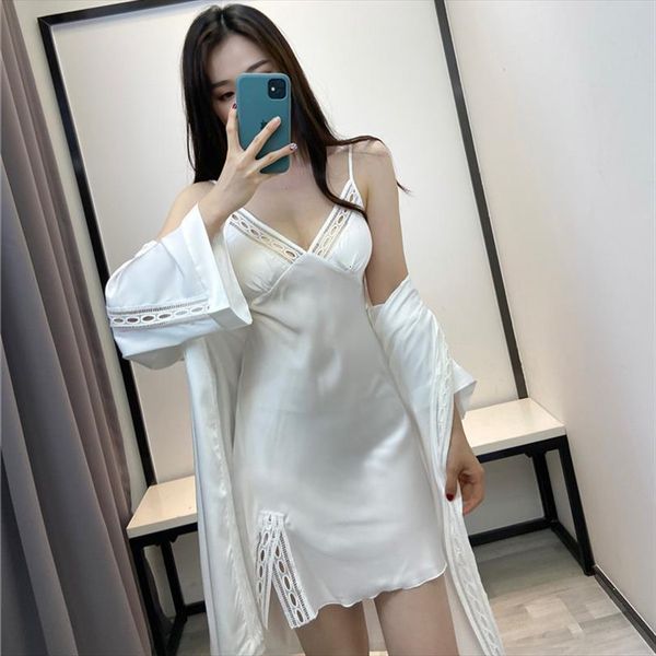 spring summer lingerie white women sleepwear kimono robe satin night wear gown pajamas, Black;red
spring summer lingerie white women sleepwear kimono robe satin night wear gown pajamas, Black;red