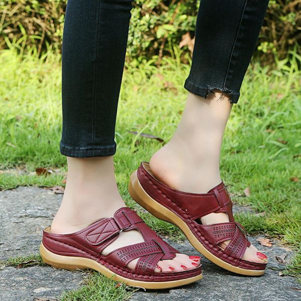 slippers 1pair summer breathable slipper wear resistant open toe beach shoes wedge heel cross tie women non slip, Black
slippers 1pair summer breathable slipper wear resistant open toe beach shoes wedge heel cross tie women non slip, Black