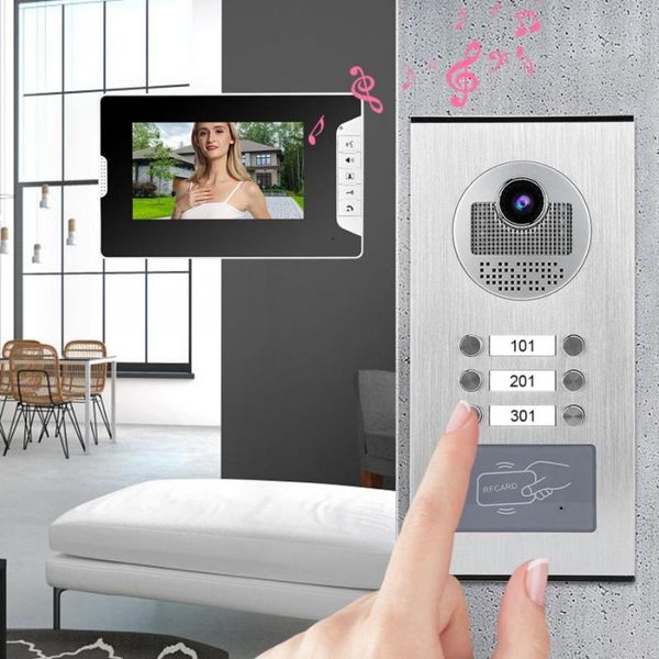 other door hardware 7in video intercom 3 monitors smart doorphone system rfid night doorbell 100-240v eu plug/us plug/uk plug/au plug
other door hardware 7in video intercom 3 monitors smart doorphone system rfid night doorbell 100-240v eu plug/us plug/uk plug/au plug