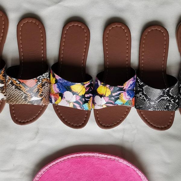 women sandals summer fashion leisure open toe thick bottom slippers leopard shoes serpentine sandalias, Black
women sandals summer fashion leisure open toe thick bottom slippers leopard shoes serpentine sandalias, Black