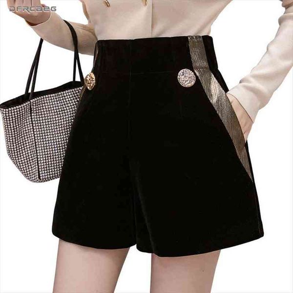 patchwork loose velvet autumn womens shorts winter high waist casual pleuche boots short trousers femme, White;black
patchwork loose velvet autumn womens shorts winter high waist casual pleuche boots short trousers femme, White;black