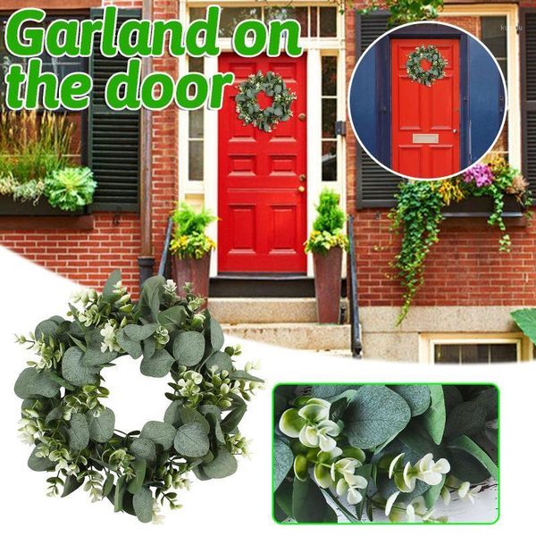 simulation leaf wreath artificial garland hanging pendants wedding rostesque door decoration for party decorative flowers & wreaths
simulation leaf wreath artificial garland hanging pendants wedding rostesque door decoration for party decorative flowers & wreaths