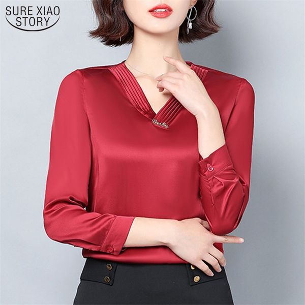 casual women fashion long sleeve satin blouse blusas mujer de moda spring elegant silk clothes 8936 50 210506, White
casual women fashion long sleeve satin blouse blusas mujer de moda spring elegant silk clothes 8936 50 210506, White