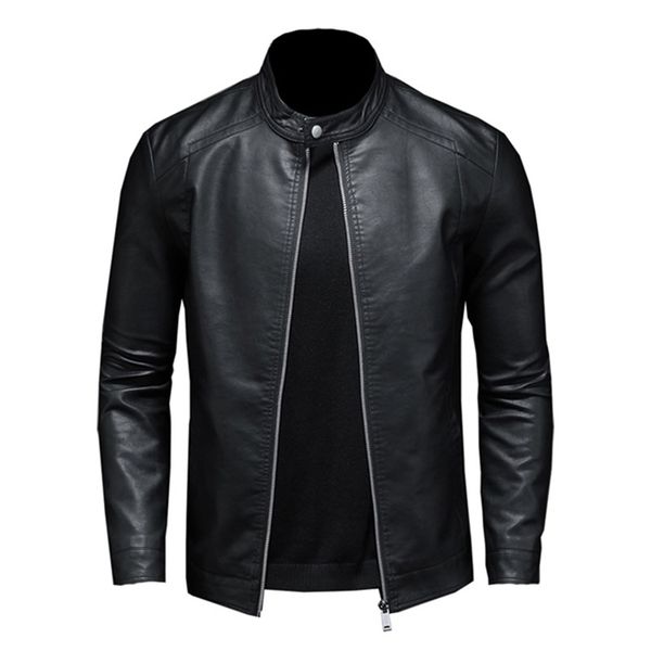 large size autumn fashion trend coats men's style slim stand-up collar motorcycle leather jacket men's pu leather jacket 5xl 21111, Black
large size autumn fashion trend coats men's style slim stand-up collar motorcycle leather jacket men's pu leather jacket 5xl 21111, Black