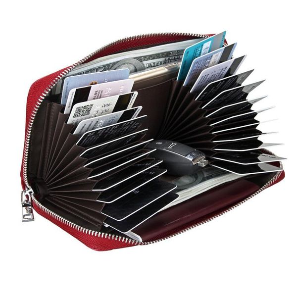 card holders rfid genuine leather wallets anti theft holder woman case ladies passport wallet female blocking purse, Brown;gray
card holders rfid genuine leather wallets anti theft holder woman case ladies passport wallet female blocking purse, Brown;gray