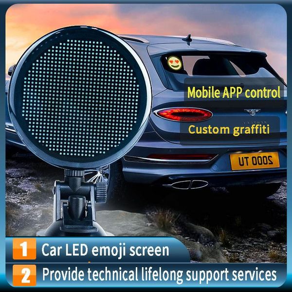 car video led screen app for control bluetooth gif board controlled by message programmable images personalized emoticons accessor
car video led screen app for control bluetooth gif board controlled by message programmable images personalized emoticons accessor
