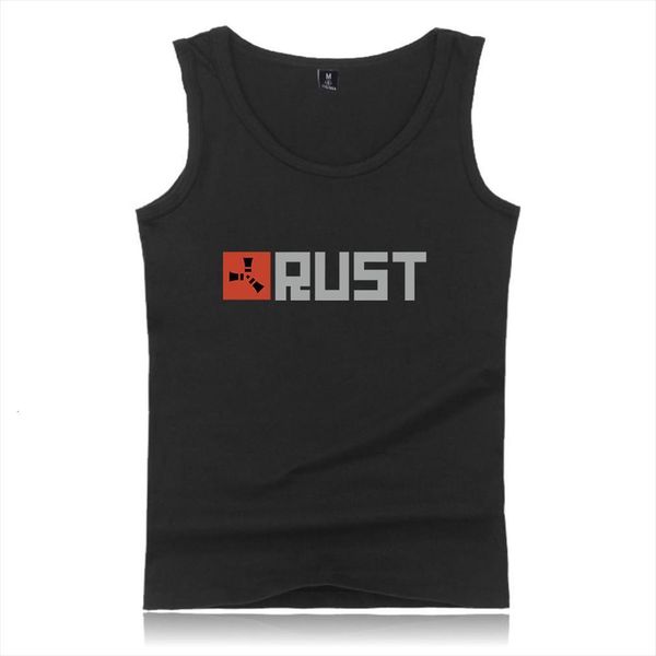rust game fashion prints tank mens women men summer cool sleeveless vest casual streetwear clothes, White;black
rust game fashion prints tank mens women men summer cool sleeveless vest casual streetwear clothes, White;black
