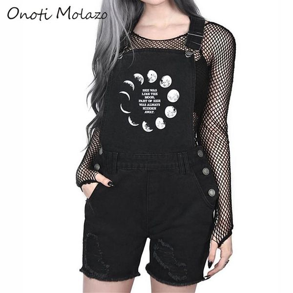 women's jumpsuits & rompers onoti molazo women gothic print playsuits suspenders autumn pockets casual ladies female 2021, Black;white
women's jumpsuits & rompers onoti molazo women gothic print playsuits suspenders autumn pockets casual ladies female 2021, Black;white