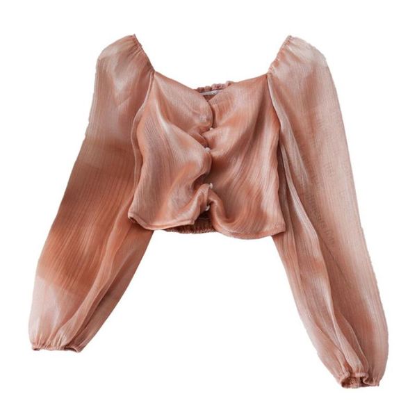 women's blouses & shirts 2021 autumn female slash neck long puff sleeve button korean shirt women short blouse pullover jw9497, White
women's blouses & shirts 2021 autumn female slash neck long puff sleeve button korean shirt women short blouse pullover jw9497, White