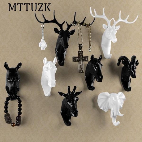 robe hooks mttuzk black/white/golden animal head hook resin craft key/cap/clothes claw 3d mural decorative ornament hanger
robe hooks mttuzk black/white/golden animal head hook resin craft key/cap/clothes claw 3d mural decorative ornament hanger