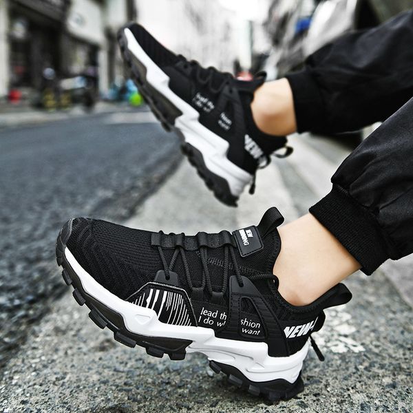 Mens woven mesh breathable flat heel shoes sports running casual shoes high quality foreign trade cross-border large size shoes, Black
Mens woven mesh breathable flat heel shoes sports running casual shoes high quality foreign trade cross-border large size shoes, Black