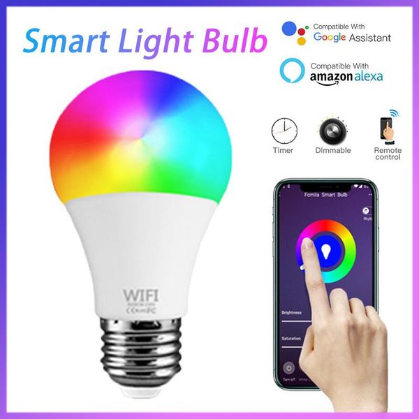 bulbs rgb+cct e27 b22 magic smart light bulb led lamp dimmable ac 220v/110v work with alexa google home
bulbs rgb+cct e27 b22 magic smart light bulb led lamp dimmable ac 220v/110v work with alexa google home