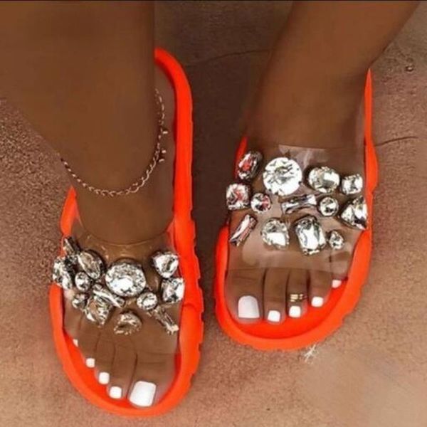 slippers 2021 rhinestone thick-soled non-slip beach sandals summer women's soft-soled flat all-match comfortable, Black
slippers 2021 rhinestone thick-soled non-slip beach sandals summer women's soft-soled flat all-match comfortable, Black