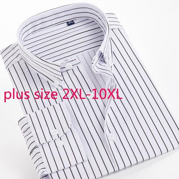 men's casual shirts arrival fashion suepr large men elastic spring autumn striped single breasted long sleeve shirt plus size 2xl-9xl10, White;black
men's casual shirts arrival fashion suepr large men elastic spring autumn striped single breasted long sleeve shirt plus size 2xl-9xl10, White;black