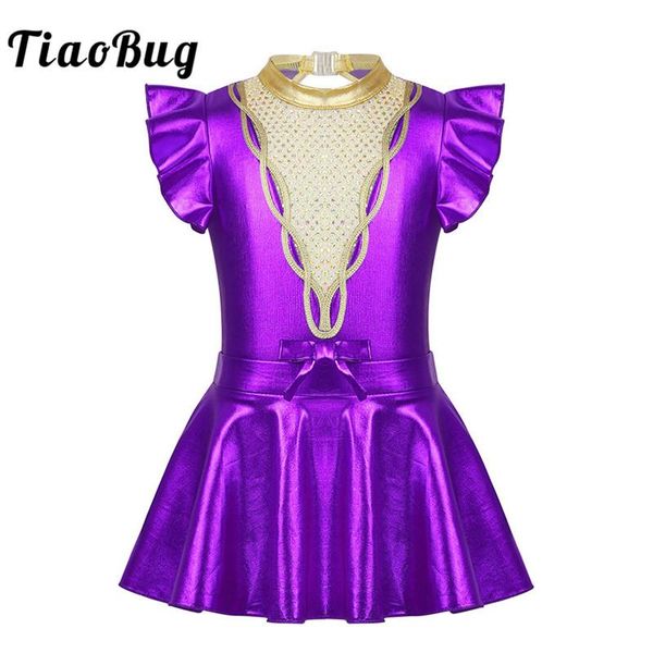 kids teens performance showman dance costume shiny sequins metallic gymnastics leotard with skirt set girls ballet dress outfit stage wear, Black;red
kids teens performance showman dance costume shiny sequins metallic gymnastics leotard with skirt set girls ballet dress outfit stage wear, Black;red