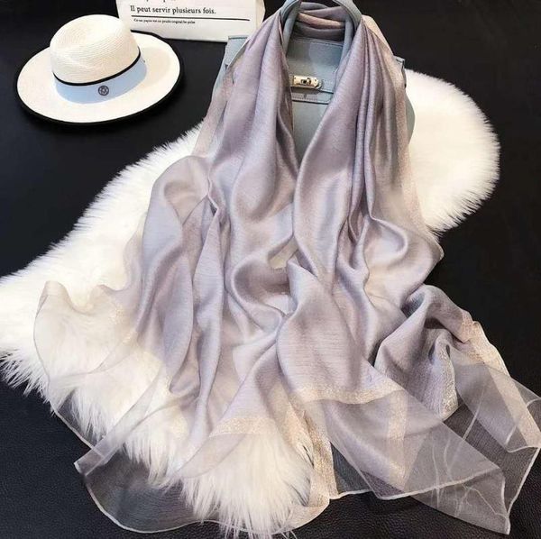 scarves scarf female autumn and winter all-match stamping gauze silk shawl beach towel, Blue;gray
scarves scarf female autumn and winter all-match stamping gauze silk shawl beach towel, Blue;gray