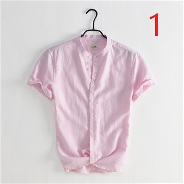 men's t-shirts small fresh stand collar short-sleeved cotton summer art casual shirt korean version of the self-cultivation linen ln1k, White;black
men's t-shirts small fresh stand collar short-sleeved cotton summer art casual shirt korean version of the self-cultivation linen ln1k, White;black
