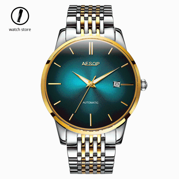 wristwatches luxury men mechanical watches green water ghost stainless steel business luminous automatic watch man blue reloj hombre, Slivery;brown
wristwatches luxury men mechanical watches green water ghost stainless steel business luminous automatic watch man blue reloj hombre, Slivery;brown