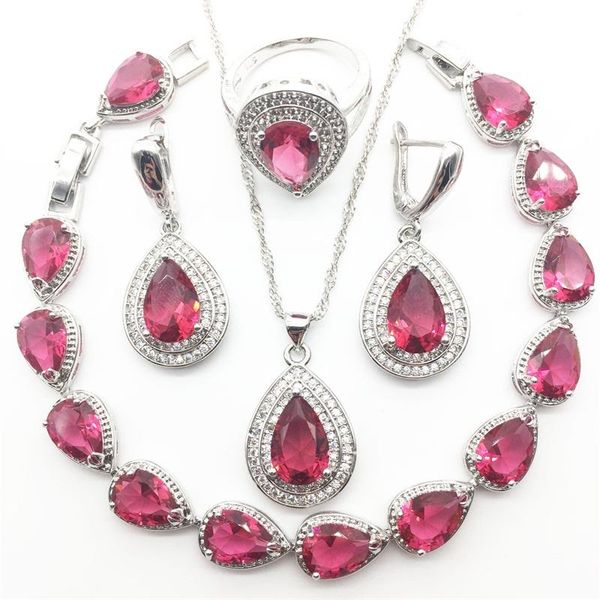 earrings & necklace water drop sliver planted jewelry sets zircon for pendant /earring /bracelet rings wedding/birthday/party, Silver
earrings & necklace water drop sliver planted jewelry sets zircon for pendant /earring /bracelet rings wedding/birthday/party, Silver