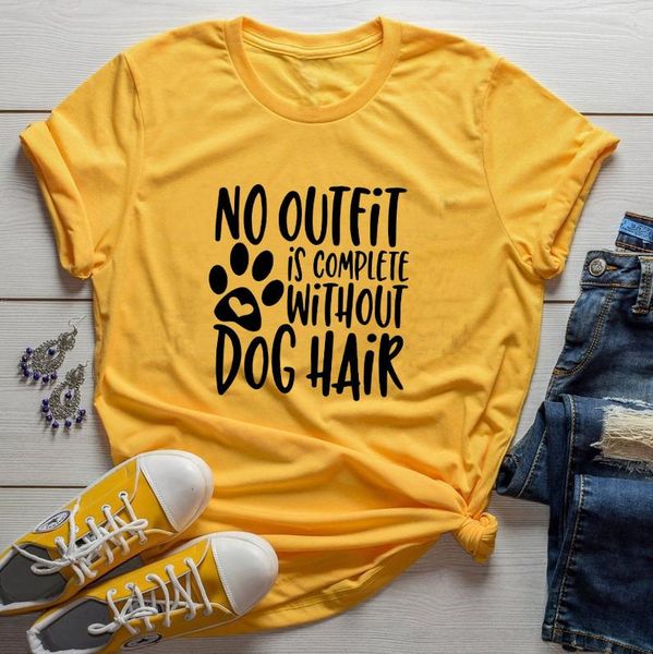 women's t-shirt kaixiaz no outfit is complete without dog hair mom cotton women tshirt funny short sleeve shirt girl top, White
women's t-shirt kaixiaz no outfit is complete without dog hair mom cotton women tshirt funny short sleeve shirt girl top, White