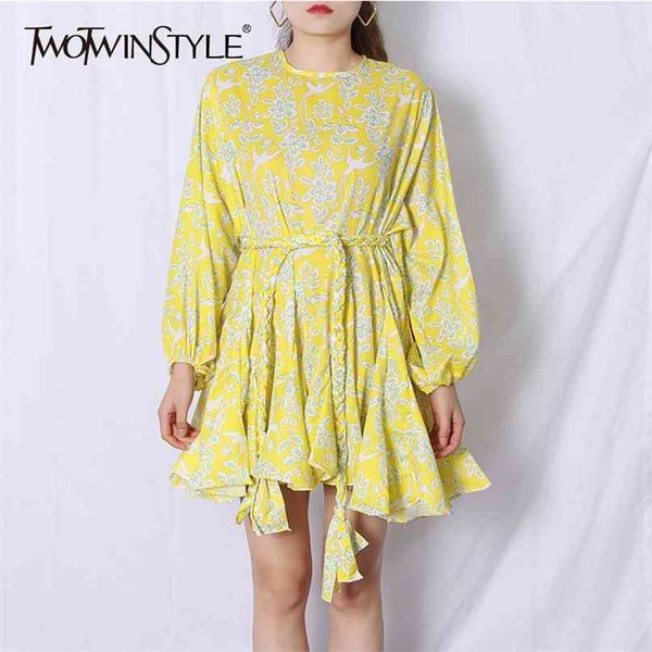 casual print dresses female o neck lantern long sleeve high wiast lace up pleated hem mini summer dress women 210520, Black;gray
casual print dresses female o neck lantern long sleeve high wiast lace up pleated hem mini summer dress women 210520, Black;gray