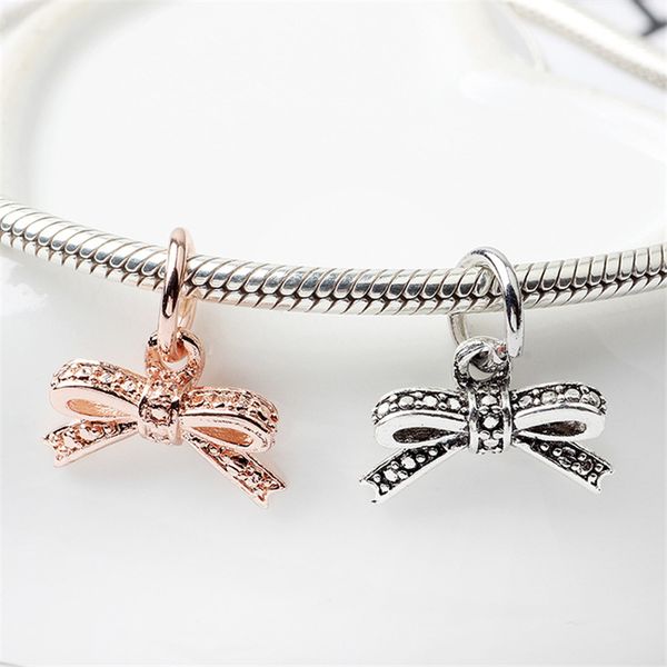 two color bowknot dangle alloy charm bead fashion women jewelry stunning european style fit for pan diy bracelet necklace panza005-43, Bronze;silver
two color bowknot dangle alloy charm bead fashion women jewelry stunning european style fit for pan diy bracelet necklace panza005-43, Bronze;silver