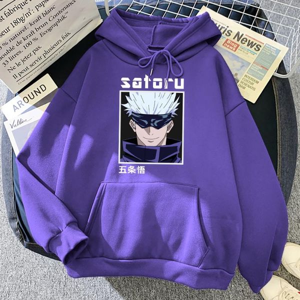 men's hoodies & sweatshirts jujutsu kaisen anime satoru gojou print hooded men autumn warm fleece hip hop fit hoodie casual big size cl, Black
men's hoodies & sweatshirts jujutsu kaisen anime satoru gojou print hooded men autumn warm fleece hip hop fit hoodie casual big size cl, Black