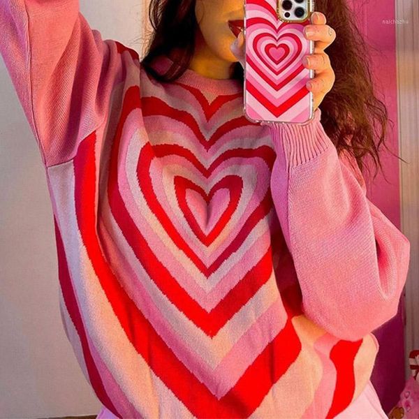women's sweaters warm sweatshirts round neck sweet heart print long sleeve loose knitted pullover streetwear autumn winter, White;black
women's sweaters warm sweatshirts round neck sweet heart print long sleeve loose knitted pullover streetwear autumn winter, White;black