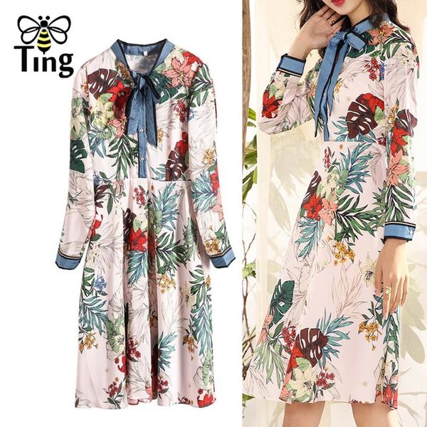 tingfly vintage elegant spring autumn long sleeve flower print knee length a line dress bownot collar button casual chic z dresses, Black;gray
tingfly vintage elegant spring autumn long sleeve flower print knee length a line dress bownot collar button casual chic z dresses, Black;gray