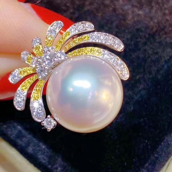 cluster rings d327 pearl ring fine jewelry 925 sterling silver natural 11-12mm fresh water round white for women presents, Golden;silver
cluster rings d327 pearl ring fine jewelry 925 sterling silver natural 11-12mm fresh water round white for women presents, Golden;silver