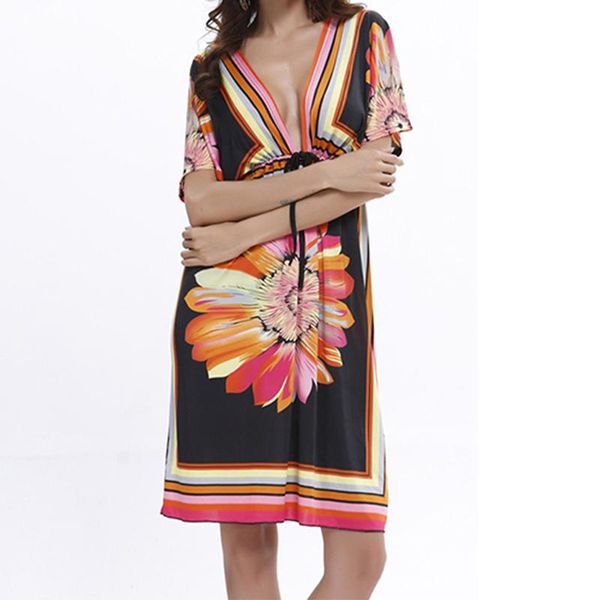 women's swimwear 2021 bikini cover-ups tunic v-neck butterfly sleeve summer beach wear mini dress plus size women swimsuit cover up, White;black
women's swimwear 2021 bikini cover-ups tunic v-neck butterfly sleeve summer beach wear mini dress plus size women swimsuit cover up, White;black
