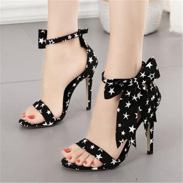 women sandals flock lace up 11.5cm thin heels high round toe butterfly-knot shallow sandal shoes 2021 size 35-42, Black
women sandals flock lace up 11.5cm thin heels high round toe butterfly-knot shallow sandal shoes 2021 size 35-42, Black